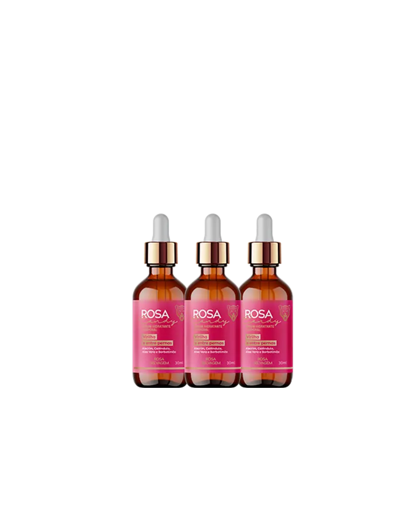 SÉRUM CANDY OIL ROSA SELVAGEM - 3 UNIDADES