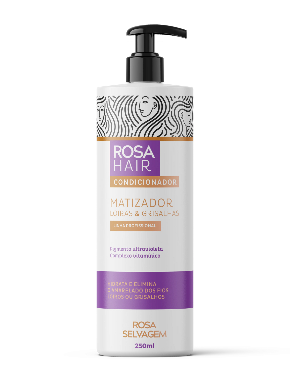 Condicionador Rosa Hair Matizador