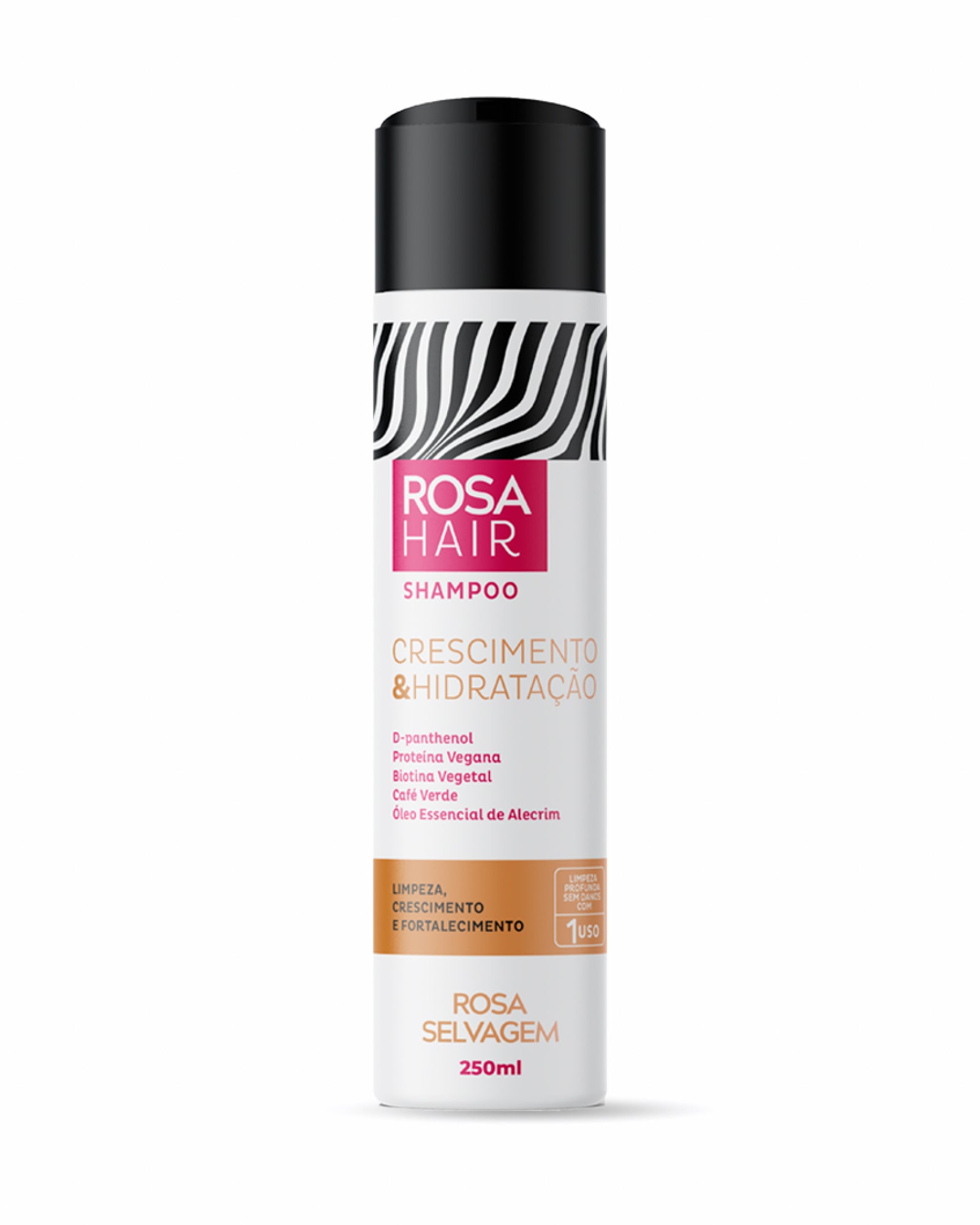 ROSA HAIR - SHAMPOO 1 UNIDADE