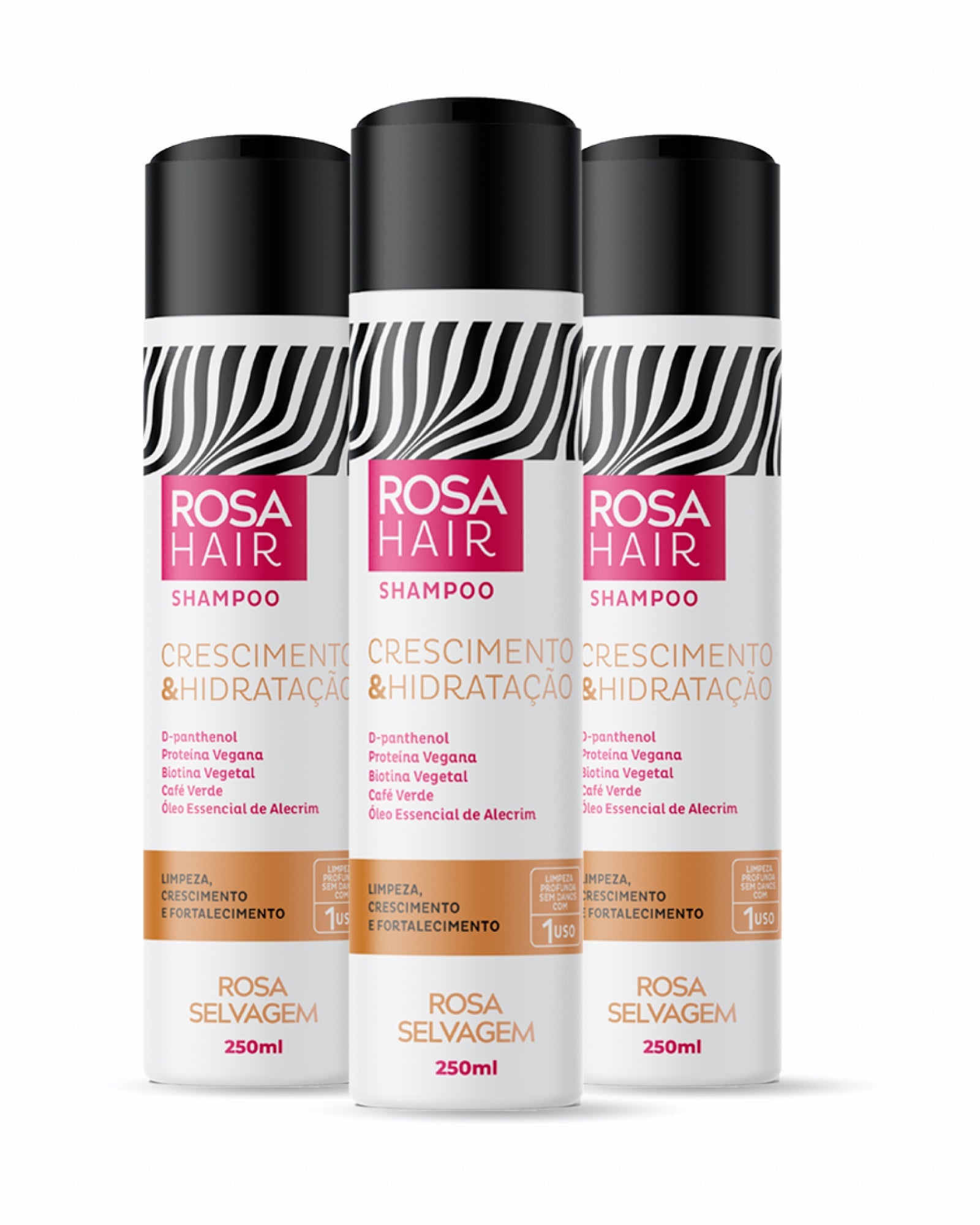 ROSA HAIR - 2 SHAMPOOS