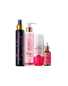 KIT ROSA CANDY - CLAREAMENTO COMPLETO