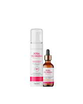 Espuma Rosa Selvagem + Serum Lifting e Anti-Aging