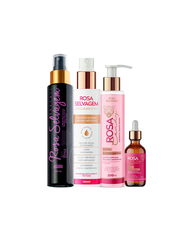 KIT ROSA CANDY - CLAREAMENTO INTENSE